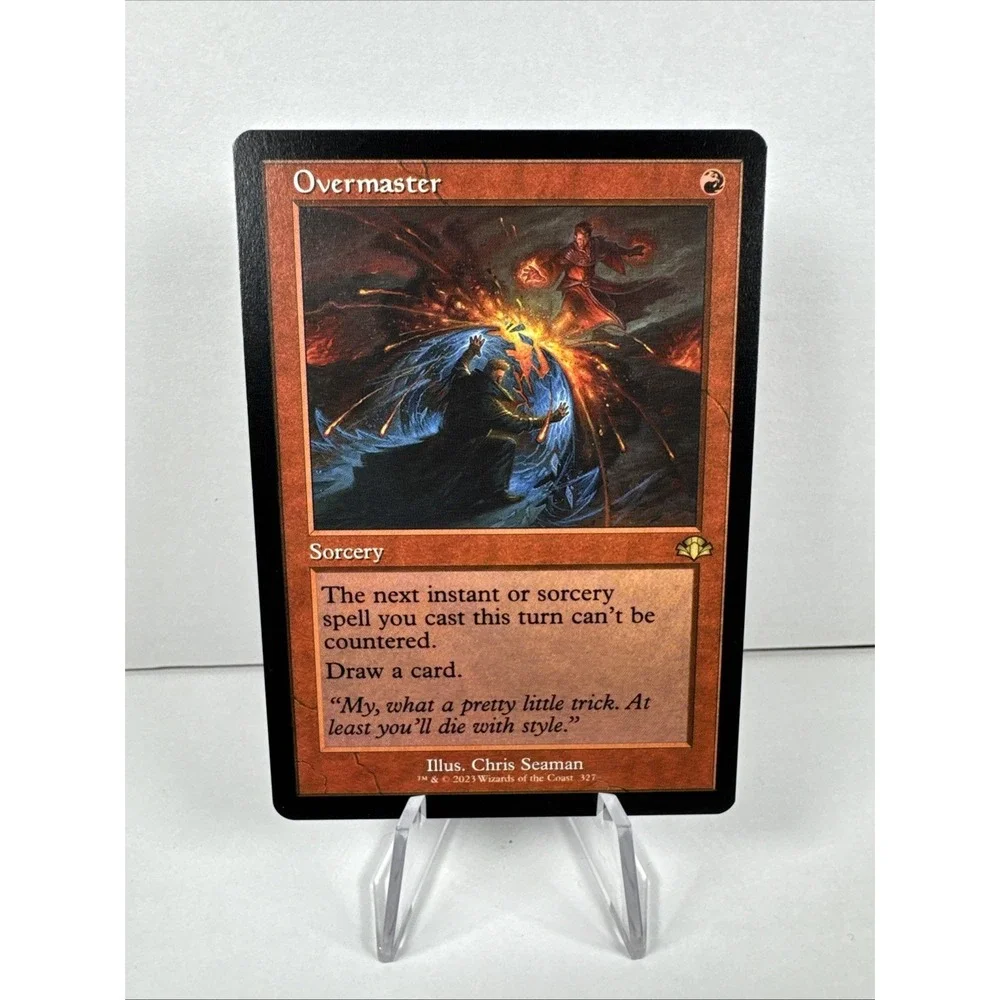 MTG Magic Overmaster 327 Retro Frame Dominaria Remastered NM